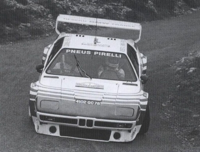 Bernard Béguin - Jean-Jacques Lenne
18º Rallye International d'Antibes 1983. BMW M1 (4102 QC 78). Abandonó por la transmisión del coche.

Del 13 al 15 de Octubre, Antibes, Alpes Marítimos, Provenza-Alpes-Costa Azul, Francia.
Superficie: asfalto.

El Rallye tenia un total de 513.00 km cronometrados.
Desconocemos en cuantos tramos especiales se dividian.

Tomaron la salida 153 equipos, finalizaron 69.@
Palabras clave: ;BMW;M1;Antibes;1983