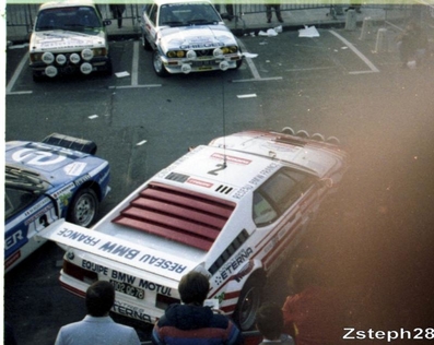 Bernard Béguin - Jean-Jacques Lenne
42º Tour de France Automobile 1983. BMW M1 (4102 QC 78). Abandonó por razones personales en SS24 Les Oches - Col de Menée 2 de 19.00 km.

Del 19 al 23 Septiembre, Paris, Nice, Francia.
Superficie: asfalto.

El Rally tenia un total de 2800.00 km de los que 630.00 km divididos en 3 etapas y 32 tramos eran especiales (uno de ellos fue cancelado SS27 Col du Noyer).

Tomaron la salida 84 equipos, finalizaron 37.@
Palabras clave: ;BMW;Grupo_B;Tour_France_Automobile;1983