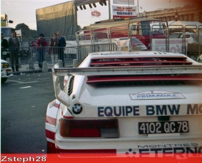 Bernard Béguin - Jean-Jacques Lenne
42º Tour de France Automobile 1983. BMW M1 (4102 QC 78). Abandonó por razones personales en SS24 Les Oches - Col de Menée 2 de 19.00 km.

Del 19 al 23 Septiembre, Paris, Nice, Francia.
Superficie: asfalto.

El Rally tenia un total de 2800.00 km de los que 630.00 km divididos en 3 etapas y 32 tramos eran especiales (uno de ellos fue cancelado SS27 Col du Noyer).

Tomaron la salida 84 equipos, finalizaron 37.@
Palabras clave: ;BMW;Grupo_B;Tour_France_Automobile;1983