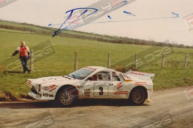 Pentti Airikkala - Juha Piironen
44º Rothmans Circuit of Ireland Rally 1983. Lancia Rally 037. Abandonó por accidente en SS46.

Del 1 al 5 de Abril, Belfast, Irlanda del Norte.

El Rally tenia un total de 864.82 Km cronometrados divididos en 5 etapas y 54 tramos eran especiales (2 de ellos fueron cancelados SS34 Glen Ellen de 13.26 km y SS41 Ballybuck de 17.28km).

Tomaron la salida 105 equipos, finalizaron 34.@
Palabras clave: ;Lancia;Rally;Grupo_B;Circuit_Ireland;Irlanda;1983