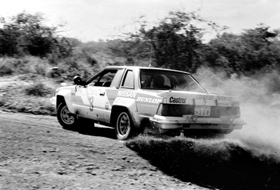 Timo Salonen - Seppo Harjanne
31º Marlboro Safari Rally 1983. Nissan 240RS (KNY59 YA204). Abandonó por motor.

Del 30 de Marzo al 4 de Abril, Nairobi, Kenya, África.
Superficie: tierra.

El Rally tenia un total de 5035 km en los que 1620.95 km se encontraban 26 controles horarios.

Tomaron la salida 78 equipos, finalizaron 22.@
Palabras clave: Timo_Salonen;Nissan;Safari;Grupo_B;1983