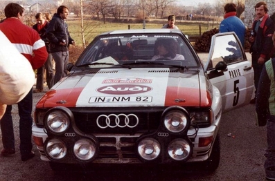 Michèle Mouton - Fabrizia Pons
51º Rallye Automobile de Monte-Carlo 1983. Audi Quattro A1 (IN-NM 82). Abandonó en SS11 Le Moulinon de 38.00 Km.

Del 22 al 28 de Enero, Monte-Carlo.
Superficie: asfalto - nieve.

RMC clasificó a todos los equipos que terminaron el 
