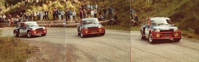 Bruno Saby - Françoise Sappey
42º Tour de France Automobile 1983. Renault 5 Turbo Tour de Corse (6711 WE 38). Abandonó por rotura de turbo en SS28 Font Belle de 21.50 km.

Del 19 al 23 Septiembre, Paris, Nice, Francia.
Superficie: asfalto.

El Rally tenia un total de 2800.00 km de los que 630.00 km divididos en 3 etapas y 32 tramos eran especiales (uno de ellos fue cancelado SS27 Col du Noyer).

Tomaron la salida 84 equipos, finalizaron 37.@
Palabras clave: Renault;Turbo;Grupo_B;Tour_France_Automobile;1983