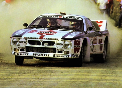 Fabrizio Tabaton - Luciano Tedeschini
25º Rallye Sanremo 1983. Lancia Rally 037 (TO Y70773). Abandonó por accidente en SS27 Murlo de 7.65 Km.
Grifone Wurth

Del 2 al 7 de Octubre, Sanremo, Liguria, Imperia, Italia.
Superficie: Asfalto - tierra

El Rally tenia un total de 2695.00 km de los que 775.89 km divididos en 58 tramos, eran especiales.

Se inscribieron 97 equipos, tomaron la salida 97, finalizaron 36.@
Palabras clave: Lancia;Rally;Sanremo;1983;Grupo_B
