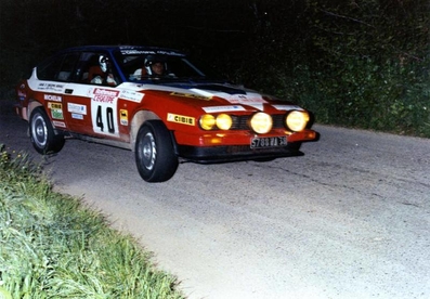 Bertrand Balas - Eric Laine
27º Tour de Corse - Rallye de France 1983. Alfa Romeo Alfetta GTV6. Abandonó. desconocemos el motivo y en que especial.

Del 5 al 7 de Mayo, Ajaccio, Córcega, Francia.
Superficie: asfalto.

El Rally tenia un total de 1715.10 km de los que 1066.10 km divididos en 32 tramos eran especiales.

Tomaron la salida 178 equipos, finalizaron 57.@
Palabras clave: Alfa;Romeo;Alfetta;GTV6;Corse;Corcega;1983
