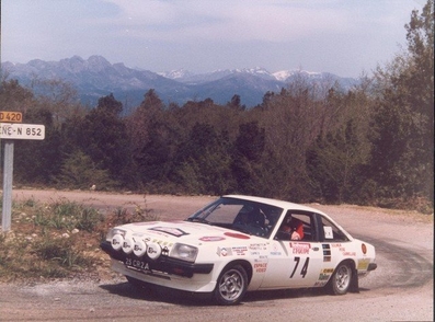 Mathieu Martinetti - Jacques Peretti
27º Tour de Corse - Rallye de France 1983. Opel Manta GT/E. Abandonó, desconocemos el motivo y en que especial SS.

Del 5 al 7 de Mayo, Ajaccio, Córcega, Francia.
Superficie: asfalto.

El Rally tenia un total de 1715.10 km de los que 1066.10 km divididos en 32 tramos eran especiales.

Tomaron la salida 178 equipos, finalizaron 57.@
Palabras clave: Opel;Manta;Corse;Corcega;1983