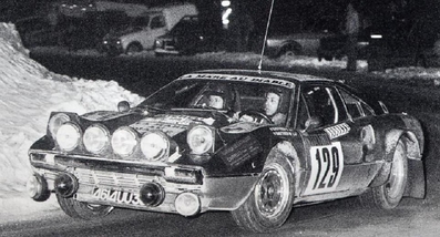 Dominique Gauthier - Michèle Gauthier
51º Rallye Automobile de Monte-Carlo 1983. Ferrari 308 GTB (4614 UU 38). Abandonó en SS5 Col des Garcinets de 22.70 km, desconocemos el motivo del abandono.

Del 22 al 28 de Enero, Monte-Carlo.
Superficie: asfalto - nieve.

RMC clasificó a todos los equipos que terminaron el "Parcours Commun" (después de SS21).
De los 150 equipos, solo los 100 mejores pudieron competir en el último tramo "Parcours Final".
Los equipos que no completaron todas las etapas recibieron tiempos de penalización, incluso para aquellos que no terminaron el último tramo.
86 equipos completaron todo el rally, dos fueron descalificados.

El Rally tenia un total de 4197 km de los que 709 km divididos en 31 tramos eran especiales, (2 de ellas fue canceladas SS6 Pont des Miolans de 22 Km y SS15 St Jeans en Royans de 38 Km).

Se inscribieron 263 equipos, tomaron la salida 250, finalizaron 149.
@
Palabras clave: Gauthier;Ferrari;GTB;Montecarlo;1983;Grupo_B