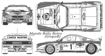 Lancia Rally 037
De Walter Röhrl - Christian Geistdörfer para el 51º Rallye Automobile de Monte-Carlo 1983. Clasificados 1º.
Palabras clave: Lancia;Grupo_B;1983;Rally;Mundo_Rally_Retro