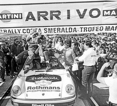 Henri Toivonen - Juha Piironen
7º Rally Costa Smeralda 1984. Porsche 911 SC RS (A974 BRX). Clasificado 1º.

Del 26 al 29 de Abril, Porto Cervo, Cerdeña, Italia.
Superficie: tierra.

El Rally constaba de 3 etapas y 43 tramos especiales (uno de ellos fue cancelado SS2 Vacciledi).

Tomaron la salida 72 equipos, finalizaron 20.@
Palabras clave: Henri_Toivonen;Juha_Piironen;Porsche;Grupo_B;Costa_Smeralda;1984;Personajes;Esmeralda