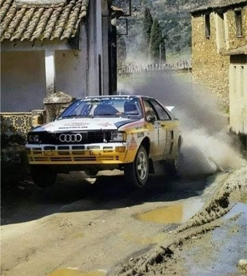 Hannu Mikkola - Arne Hertz
18º Rallye de Portugal - Vinho do Porto 1984. Audi Quattro A2 (IN-NE 8). Clasificado 1º.

Del 6 al 10 de Marzo, Estoril, Portugal.
Superficie: asfalto - tierra.

El Rally tenia un total de 2400.00 km de los que 685.00 km divididos en 45 tramos eran especiales.

Tomaron la salida 70 equipos, finalizaron 20.@
Palabras clave: ;Audi;Quattro;Portugal;Grupo_B;1984