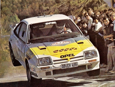Guy Fréquelin - Christian Gilbert (Tilber)
27º Critérium Alpin - Behra 1985. Opel Manta 400 (GG-CV 496). Clasificado 1º.

Del 12 al 14 de Abril, Grasse, Francia.
Superficie: asfalto.

El Rally tenía un total de 447.00 km cronometrados, desconocemos en cuantos tramos especiales estaban divididos.

Tomaron la salida 131 equipos, finalizaron 65.@
Palabras clave: ;Opel;Manta;Grupo_B;Grasse_Alpin;