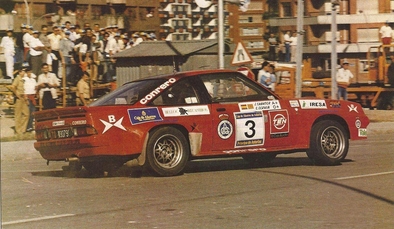 Salvador Servià i Costa  - Jordi Sabater
21º Rally Principe de Asturias 1984. Opel Manta 400 (TO W90798). Clasificado 1º.
RACC Motorsport

Del 21 al 23 de Septiembre, Oviedo, Asturias, España.
Superficie: asfalto.

El Rally tenia un total de 1139.47 km de los que 357.5 km divididos en 28 tramos eran especiales.

Tomaron la salida 67 equipos, finalizaron 37.

© Joan Aymami.
@@
Palabras clave: Opel;Manta;Grupo_B;1984;Asturias