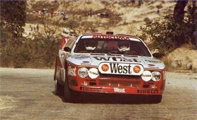 Carlo Capone - Sergio Cresto
32º Rally RACE - Costa Blanca 1984. Lancia Rally 037 (TO W67782). Clasificado 1º.

Del 17 al 19 de Marzo, Alicante, España.
Superficie: asfalto.

El Rally tenía un total de 398.61 km cronometrados.

Tomaron la salida 98 equipos, finalizaron 48.@
Palabras clave: Carlo_Capone;Sergio_Cresto;Lancia;Rally;Grupo_B;Race;Costa_Blanca;1984