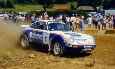 Henri Toivonen - Ian Grindrod
9º Rallye des 1000 Pistes 1984. Porsche 911 SC RS (A974 BRX). Clasificado 1º.

Del 7 al 8 de Julio, Canjuers, Francia.
Superficie: tierra

El Rallye tenia 318.20 km cronometrados divididos en 16 tramos especiales.

Tomaron la salida 144 equipos, finalizaron 52.@
Palabras clave: Porsche;Grupo_B;Francia;1984