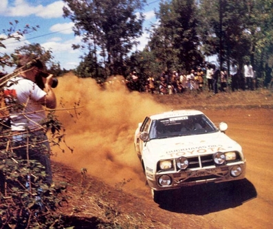 Bjorn Waldegard - Hans Thorszelius
32º Marlboro Safari Rally 1984. Toyota Celica Twincam Turbo 