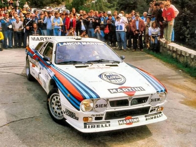 Markku Alén - Illka Kivimaki
28º Tour de Corse 1984. Lancia Rally 037 (TO W67785). Clasificado 1º.

Del 3 al 5 de Mayo, Ajaccio, Córcega, Francia.
Superficie: asfalto.

El Rally tenia un total de 1618 km de los que 1130.9 km divididos en 30 tramos eran especiales.

Se inscribieron 158 equipos, tomaron la salida 155, finalizaron 57.

© Morelli-Bertier.
@@
Palabras clave: Markku_Alen;Lancia;Corcega;Grupo_B;1984;Corse;Rally