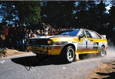 Hannu Mikkola - Arne Hertz
18º Rallye de Portugal - Vinho do Porto 1984. Audi Quattro A2 (IN-NE 8). Clasificado 1º.

Del 6 al 10 de Marzo, Estoril, Portugal.
Superficie: asfalto - tierra.

El Rally tenia un total de 2400.00 km de los que 685.00 km divididos en 45 tramos eran especiales.

Tomaron la salida 70 equipos, finalizaron 20.@
Palabras clave: Hannu_Olavi_Mikkola;Audi;Quattro;Portugal;Grupo_B;1984