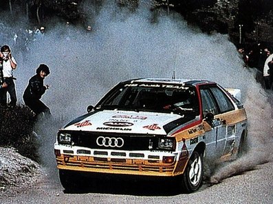 Hannu Mikkola - Arne Hertz
18º Rallye de Portugal - Vinho do Porto 1984. Audi Quattro A2 (IN-NE 8). Clasificado 1º.

Del 6 al 10 de Marzo, Estoril, Portugal.
Superficie: asfalto - tierra.

El Rally tenia un total de 2400.00 km de los que 685.00 km divididos en 45 tramos eran especiales.

Tomaron la salida 70 equipos, finalizaron 20.@
Palabras clave: Hannu_Olavi_Mikkola;Audi;Quattro;Portugal;Grupo_B;1984