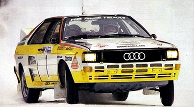 Stig Blomqvist - Bjorn Cederberg
34º International Swedish Rally 1984. Audi Quattro A2 (IN-NR 64). Clasificada 1º.

Del 10 al 12 de Febrero, Karlstad.
Superficie: nieve - hielo.

El Rally tenia un total de 1703.00 km de los que 447.70 km divididos en 27 tramos eran especiales.

Tomaron la salida 66 equipos, finalizaron 41.@
Palabras clave: Stig_Blomqvist;Audi;Quattro;Grupo_B;Suecia;1984;nieve