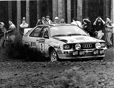 Stig Blomqvist - Björn Cederberg
14º Sanyo Rally of New Zealand 1984. Audi Quattro A2 (IN-NJ 5). Clasificado 1º.

Del 23 al 26 de Junio, Auckland, Nueva Zelanda.
Superficie: tierra.

El Rally tenia un total de 2626 km de los que 1044 km divididos en 45 tramos eran especiales.

Tomaron la salida 63 equipos, finalizaron 35.@
Palabras clave: Stig_Blomqvist;Audi;Quattro;Grupo_B;1984