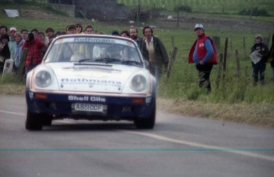 Henri Toivonen - Ian Grindrod
20º Ypres 24 Hours Rally 1984. Porsche 911 SC RS (A851 CCF). Clasificado 1º.

Del 29 de Junio al 1 de Julio, Ypres, Bélgica.
Superficie: asfalto.

El Rally tenía 573.38 km cronometrados divididos en 51 tramos especiales (uno de ellos fue cancelado SS51 Zillebeke de 15.10 km).

Tomaron la salida 147 equipos, finalizaron 69.@
Palabras clave: Henri_Toivonen;Ian_Grindrod;Porsche;Ypres;1984;Grupo_B