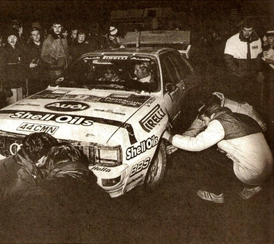 Hannu Mikkola - Arne Hertz
33º Lombard RAC Rally 1984. Audi Quattro A2 (44 CMN). Clasificado 2º.

Del 25 al 29 de Noviembre, Chester, Cheshire, Inglaterra, Reino Unido.
Superficie: tierra.

El Rally tenia un total de 3232.00 km de los que 868.54 km divididos en 56 tramos eran especiales.

Se inscribieron 124 equipos, tomaron la salida 119, finalizaron 52.@
Palabras clave: ;Audi;Quattro;Grupo_B;Gran_Bretaña;RAC_Rally;Inglaterra