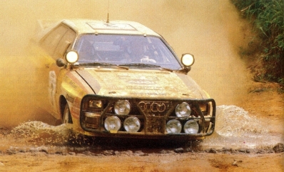 Hannu Mikkola - Arne Hertz
16º Rallye Cote d'Ivoire 1984. Audi Quattro A2 (IN-NX 47). Clasificado 2º.

Del 31 de Octubre al 4 de Noviembre, Africa.
Superficie: tierra.

El Rally constaba de 4 etapas con un total de 4012 km y 46 controles horarios.

Tomaron la salida 50 equipos, finalizaron 6.@
Palabras clave: ;Audi;Sport;Quattro;Grupo_B;Costa_Marfil;1984