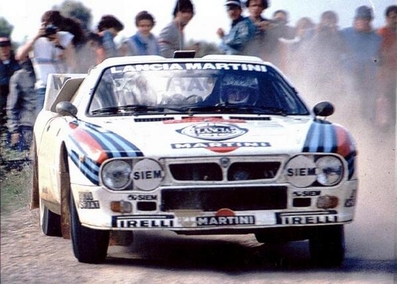 Attilio Bettega - Maurizio Perissinot
26º Rally San Remo 1984. Lancia Rally 037 (TO W67775). Clasificado 2º.

Del 30 de Septiembre al 5 de Octubre, Sanremo, Liguria, Imperia, Italia.
Superficie: asfalto -tierra.

El Rally tenia un total de 2546.29 km de los que 807.69 km divididos en 56 tramos eran especiales, (2 de ellas fueron canceladas SS7 Sante Luce de 12,30 km y SS26 Chiusdino 2 de 17,41 Km).

Se inscribieron 104 equipos, tomaron la salida 100, finalizaron 35.@
Palabras clave: ;Rally;Lancia;Grupo_B;Sanremo;1984