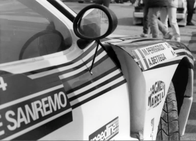 Attilio Bettega - Maurizio Perissinot
26º Rally San Remo 1984. Lancia Rally 037 (TO W67775). Clasificado 2º.

Del 30 de Septiembre al 5 de Octubre, Sanremo, Liguria, Imperia, Italia.
Superficie: asfalto -tierra.

El Rally tenia un total de 2546.29 km de los que 807.69 km divididos en 56 tramos eran especiales, (2 de ellas fueron canceladas SS7 Sante Luce de 12,30 km y SS26 Chiusdino 2 de 17,41 Km).

Se inscribieron 104 equipos, tomaron la salida 100, finalizaron 35.@
Palabras clave: Attilio_Bettega;Maurizio_Perissinot;Rally;Lancia;Grupo_B;Sanremo;1984;detalles