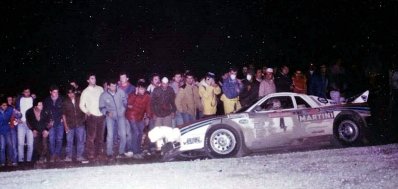 Attilio Bettega - Maurizio Perissinot
26º Rally San Remo 1984. Lancia Rally 037 (TO W67775). Clasificado 2º.

Del 30 de Septiembre al 5 de Octubre, Sanremo, Liguria, Imperia, Italia.
Superficie: asfalto -tierra.

El Rally tenia un total de 2546.29 km de los que 807.69 km divididos en 56 tramos eran especiales, (2 de ellas fueron canceladas SS7 Sante Luce de 12,30 km y SS26 Chiusdino 2 de 17,41 Km).

Se inscribieron 104 equipos, tomaron la salida 100, finalizaron 35.@
Palabras clave: Attilio_Bettega;Lancia;Rally;Grupo_B;Sanremo;1983