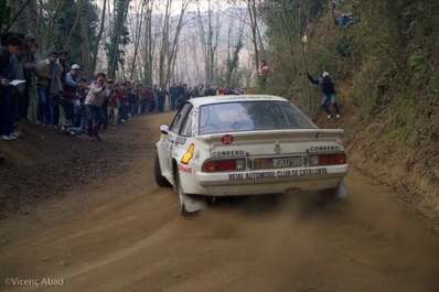 Salvador Servià i Costa  - Jordi Sabater
32º Rally Costa Brava 1984. Opel Manta 400 (TO W90798). Clasificado 2º.
RACC Motorsport

Del 17 al 19 de Febrero, Lloret de Mar.
Superficie: grava / asfalto.

El Rally tení­a un total de 1366.41 km, de los que 527.15 km divididos en 46 tramos eran especiales.

Tomaron la salida 60 equipos, finalizaron 25.@
Palabras clave: Opel;Manta;Grupo_B;Costa_Brava;1984