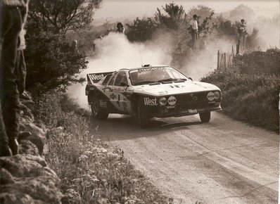 Carlo Capone - Sergio Cresto
7º Rally Costa Smeralda 1984. Lancia Rally 037 (TO W67782). Clasificado 2º.

Del 26 al 29 de Abril, Porto Cervo, Costa Esmeralda, Cerdeña, Italia.
Superficie: tierra.

El Rally tenia 43 tramos especiales (uno de ellos fue cancelado).

Tomaron la salida 72 equipos, finalizaron 20.@
Palabras clave: Carlo_Capone;Sergio_Cresto;Lancia;Grupo_B;Costa_Smeralda;1984;Esmeralda