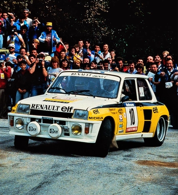 Jean Ragnotti - Pierre Thimonier
28º Tour de Corse - Rallye de France 1984. Renault 5 Turbo Tour de Corse (1465 XD 91). Clasificado 3º.

Del 3 al 5 de Mayo, Ajaccio, Córcega, Francia.
Superficie: asfalto.

El Rally tenia un total de 1618 km de los que 1130.9 km divididos en 30 tramos eran especiales.

Se inscribieron 158 equipos, tomaron la salida 155, finalizaron 57.@
Palabras clave: ;Pierre_Thimonier;Renault;Turbo;Grupo_B;Corcega;1984;Corse