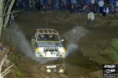 Josep Frigola - Carles Bou
32º Rally Costa Brava 1984. Renault 5 Turbo (S-9229-J).
Clasificado 3º (Escuderí­a Baix Empordà).

Del 17 al 19 de Febrero, Lloret de Mar, Girona, Catalunya, España.
Superficie: tierra - asfalto.

El Rally tení­a un total de 1366.41 km, de los que 527.15 km divididos en 46 tramos eran especiales.

Tomaron la salida 60 equipos, finalizaron 25.@
Palabras clave: Renault;Turbo;Grupo_B;Costa_Brava;1984