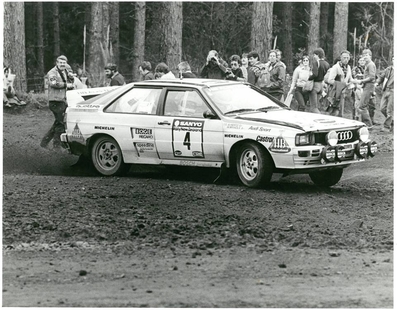 Hannu Mikkola - Arne Hertz
14º Sanyo Rally de Nueva Zelanda 1984. Audi Quattro A2 (IN-YD 29). Clasificado 3º.

Del 23 al 26 de Junio, Auckland, Nueva Zelanda.
Superficie: tierra.

El Rally tenia un total de 2626 km de los que 1044 km divididos en 45 tramos eran especiales.

Tomaron la salida 63 equipos, finalizaron 35.@
Palabras clave: ;Audi;Quattro;Grupo_B;1984