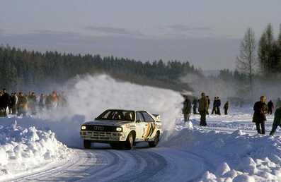Per Eklund - Dave Whittock
34º International Swedish Rally 1984. Audi Quattro A2 (IN-NN 17). Clasificado 3º.

Del 10 al 12 de Febrero, Karlstad.
Superficie: nieve - hielo.

El Rally tenia un total de 1703.00 km de los que 447.70 km divididos en 27 tramos eran especiales.

Tomaron la salida 66 equipos, finalizaron 41.@
Palabras clave: ;Audi;Quattro;Grupo_B;Suecia;1984;Nieve