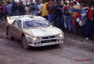 Massimo "Miki" Biasion - Tiziano Siviero
26º Rallye Sanremo 1984. Lancia Rally 037 (TO W67784). Clasificado 3º.
Jolly Club Totip

Del 30 de Septiembre al 5 de Octubre, Sanremo, Liguria, Imperia, Italia.
Superficie: asfalto -tierra.

El Rally tenia un total de 2546.29 km de los que 807.69 km divididos en 56 tramos eran especiales, (2 de ellas fueron canceladas SS7 Sante Luce de 12,30 km y SS26 Chiusdino 2 de 17,41 Km).

Se inscribieron 104 equipos, tomaron la salida 100, finalizaron 35.@
Palabras clave: Lancia;Rally;Grupo_B;Sanremo;1984