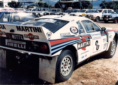 Attilio Bettega - Sergio Cresto
31º Rothmans Acropolis Rally 1984. Lancia Rally 037 (TO W67774). Clasificado 4º.

Del 26 al 31 de Mayo, Atenas, Grecia.
Superficie: tierra.

El Rally tení­a un total de 2265 km, de los que 796.62 km divididos en 47 tramos eran especiales.

Tomaron la salida 104 equipos, finalizaron 32.@
Palabras clave: ;Lancia;Rally;Grupo_B;Acropolis;Grecia;1984;Sergio_Cresto