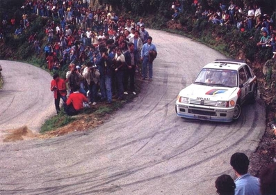 Jean-Pierre Nicolas - Charley Pasquier
28º Tour de Corse - Rallye de France 1984. Peugeot 205 Turbo 16 (697 EXC 75). Clasificado 4º.

Debut del Peugeot 205 Turbo 16 en el Mundial de Rallys.

Del 3 al 5 de Mayo, Ajaccio, Córcega, Francia.
Superficie: asfalto.

El Rally tenia un total de 1618 km de los que 1130.9 km divididos en 30 tramos eran especiales.

Se inscribieron 158 equipos, tomaron la salida 155, finalizaron 57.@
Palabras clave: ;Peugeot;Turbo;Grupo_B;Corcega;Corse;1984;Debut