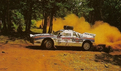 Markku Alén - Ilkka Kivimaki
32º Marlboro Safari Rally 1984. Lancia Rally 037 (TO-W67778). Clasificado 4º.

Del 19 al 23 de Abril, Nairobi, Kenya, África.
Superficie: tierra.

El Rally tenia 5.254 km con 105 controles horarios.

Tomaron la salida 76 equipos, finalizaron 25.@
Palabras clave: Markku_Alen;Lancia;Rally;Safari;Grupo_B;1984