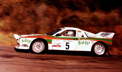 Antonella Mandelli - Tiziana Borghi
20º Rally Catalunya 1984. Lancia Rally 037. Clasificada 5º.

Del 26 de Octubre al 28 de Octubre, Barcelona, Catalunya, España.
Superficie: asfalto.

El Rally tení­a un total de 440.65 km cronometrados.

Tomaron la salida 83 equipos, finalizaron 42.@
Palabras clave: ;Lancia;Rally;Grupo_B;Catalunya;1984;Womens;Mujeres