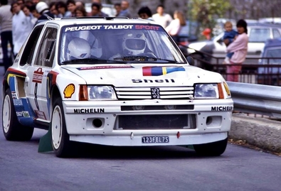 Jean-Pierre Nicolas - Charley Pasquier
26º Rallye San Remo 1984. Peugeot 205 Turbo 16 (123 FBL 75). Clasificado 5º.

Del 30 de Septiembre al 5 de Octubre, Sanremo, Liguria, Imperia, Italia.
Superficie: asfalto -tierra.

El Rally tenia un total de 2546.29 km de los que 807.69 km divididos en 56 tramos eran especiales, (2 de ellas fueron canceladas SS7 Sante Luce de 12,30 km y SS26 Chiusdino 2 de 17,41 Km).

Se inscribieron 104 equipos, tomaron la salida 100, finalizaron 35.@
Palabras clave: ;Peugeot;Turbo16;Sanremo;1984;Grupo_B