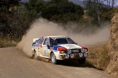 John Buffum - Fred Gallagher
31º Acropolis Rally 1984. Audi Quattro A2. Clasificado 5º.

Del 26 al 31 de Mayo, Atenas, Grecia.
Superficie: tierra.

El Rally tení­a un total de 2265 km, de los que 796.62 km divididos en 47 tramos eran especiales.

Tomaron la salida 104 equipos, finalizaron 32.@
Palabras clave: ;Audi;Quattro;Grecia;Acropolis;1984;Grupo_B