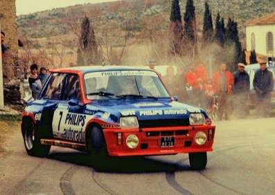 Bruno Saby - Jean-Francois Fauchille
5º Rallye des Garrigues 1984. Renault 5 Turbo (572 WG 38). Clasificado 5º.

Del 30 al 31 de Marzo, Nîmes, Gard, Francia.
Superficie: asfalto.

Tomaron la salida 102 equipos, finalizaron 44.@
Palabras clave: ;Renault;Turbo;Garrigues;Grupo_B;1984