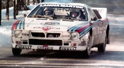 Attilio Bettega - Maurizio Perissinot
52º Rallye Automobile de Monte-Carlo 1984. Lancia Rally 037 (TO W67783). Clasificado 5º.

Del 21 al 27 de Enero, Monte-Carlo.
Superficie: asfalto - nieve.

El Rally tenia un total de 3499 km de los que 722 km divididos en 30 tramos, eran especiales (4 de ellas fueron canceladas SS3 St Jean en Royans de 39 Km, SS11 Les Savoyons - Sigoyer de 32 Km, SS12 Pont sur Barrage du Sautet de 18,40 Km, SS13 Chateau d'Ancelle - La Batie Neuve de 11,20 Km).

Se inscribieron 222 equipos, tomaron la salida 209, finalizaron 120.@
Palabras clave: Attilio_Bettega;Maurizio_Perissinot;Lancia;Montecarlo;1984