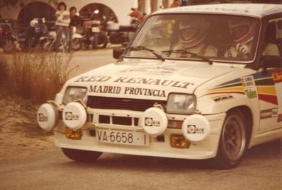 Carlos Sainz Cenamor - Antonio Boto
32º Rally RACE - Costa Blanca 1984. Renault 5 Turbo (VA-6658-I). Clasificado 5º.

Del 17 al 19 de Marzo, Alicante, España.
Superficie: asfalto.

El Rally tenía un total de 398.61 km cronometrados.

Tomaron la salida 98 equipos, finalizaron 48.@
Palabras clave: Carlos_Sainz;Antonio_Boto;Race;Costa_Blanca;Renault;Turbo;1984;Grupo_B