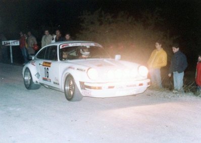 J. Ortí - P. Criado
32º Rally RACE - Costa Blanca 1984. Porsche 911 SC. Clasificado 8º.

Del 17 al 19 de Marzo, Alicante, España.
Superficie: asfalto.

El Rally tenía un total de 398.61 km cronometrados.

Tomaron la salida 98 equipos, finalizaron 48.@
Palabras clave: Porsche;Grupo_B;RACE;Costa_Blanca;1984