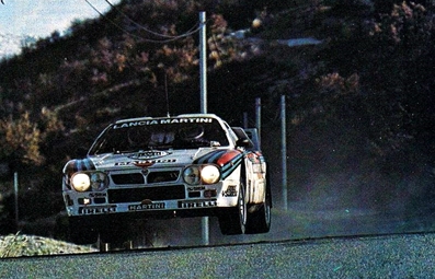 Markku Alén - Ilkka Kivimäki
52º Rallye Automobile de Monte-Carlo 1984. Lancia Rally 037 (TO W67785). Clasificado 8º.

Del 21 al 27 de Enero, Monte-Carlo.
Superficie: asfalto - nieve.

El Rally tenia un total de 3328.90 km de los que 753.20 km divididos en 30 tramos eran especiales, (4 de ellas fueron canceladas SS3 St Jean en Royans de 39 Km, SS11 Les Savoyons - Sigoyer de 32 Km, SS12 Pont sur Barrage du Sautet de 18,40 Km, SS13 Chateau d'Ancelle - La Batie Neuve de 11,20 Km).

Se inscribieron 222 equipos, tomaron la salida 209, finalizaron 120.@

