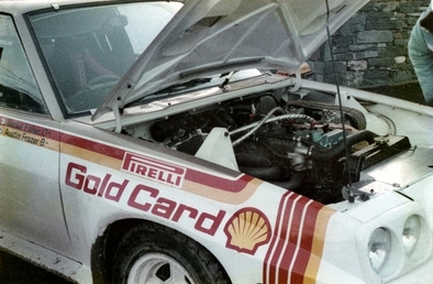 William Robert (Bertie) Fisher - Austin Frazer
33º Lombard RAC Rally 1984. Opel Manta 400 (DIL 2307). Clasificado 9º.

Del 25 al 29 de Noviembre, Chester, Cheshire, Inglaterra, Reino Unido.
Superficie: tierra.

El Rally tenia un total de 3232.00 km de los que 868.54 km divididos en 56 tramos eran especiales.

Se inscribieron 124 equipos, tomaron la salida 119, finalizaron 52.@
Palabras clave: Opel;Manta;Grupo_B;Gran_Bretaña;1984;RAC_Rally;Inglaterra