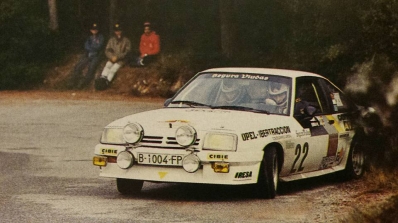 Josep Arqué - Alex Romaní
20º Rally Catalunya 1984. Opel Manta GT/E (B-1004-FP). Clasificado 9º.

Del 26 de Octubre al 28 de Octubre, Barcelona, Catalunya, España.
Superficie: asfalto.

El Rally tení­a un total de 440.65 km cronometrados.

Tomaron la salida 83 equipos, finalizaron 42.@
Palabras clave: ;Catalunya;Opel;Manta;GT/E;1984